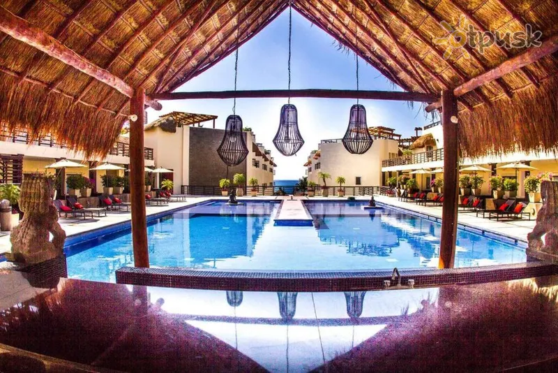 Фото отеля Aldea Thai Playa Del Carmen 3* Плая дель Кармен Мексика экстерьер и бассейны
