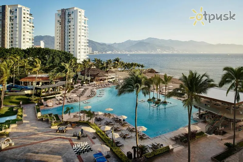 Фото отеля Marriott Puerto Vallarta Resort & Spa 5* Пуерто Валларта Мексика екстер'єр та басейни