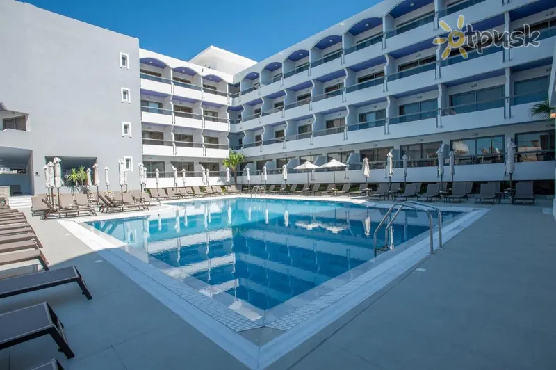 Фото отеля Rhodos Horizon Marina 4* о. Родос Греция экстерьер и бассейны