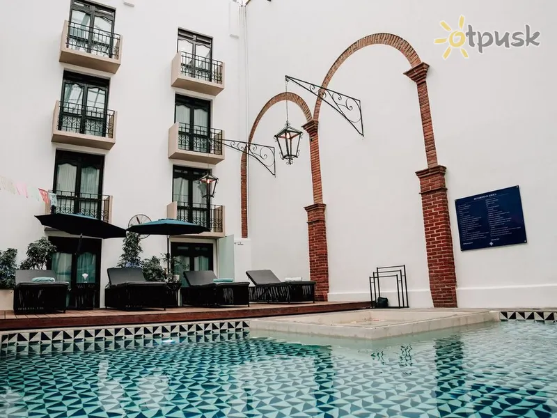 Фото отеля San Pedro Hotel 4* Puebla Meksika išorė ir baseinai