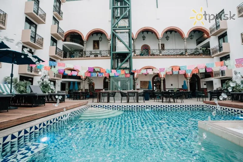 Фото отеля San Pedro Hotel 4* Puebla Meksika išorė ir baseinai
