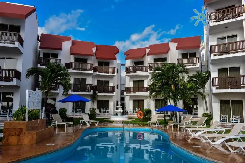 Фото отеля Imperial Las Perlas 3* Kankuna Meksika ārpuse un baseini