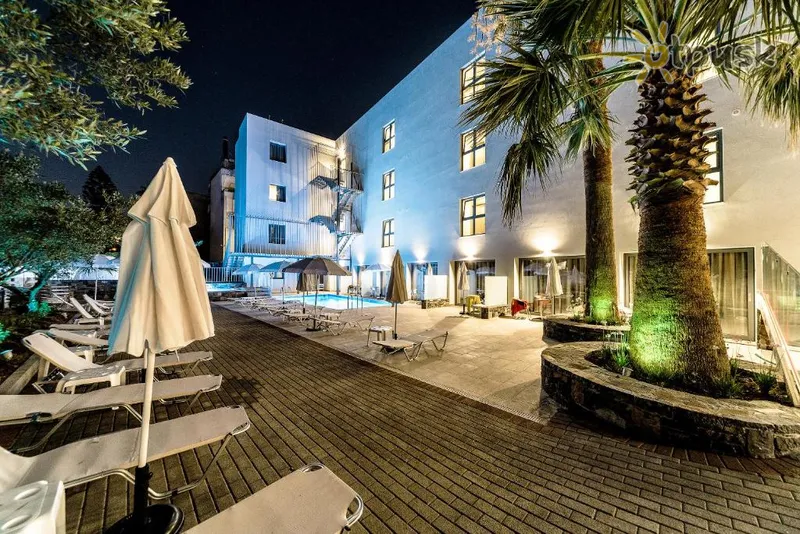 Фото отеля Pollis Hotel 4* о. Крит – Ираклион Греция экстерьер и бассейны