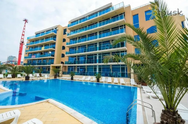 Фото отеля Gallery Deluxe 3* Солнечный берег Болгария экстерьер и бассейны