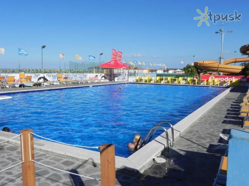 Фото отеля Admiral Hotel 3* Римини Италия экстерьер и бассейны