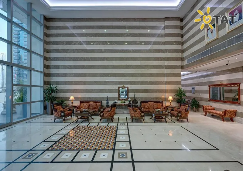 Фото отеля Marina Hotel Apartments 4* Dubaija AAE vestibils un interjers