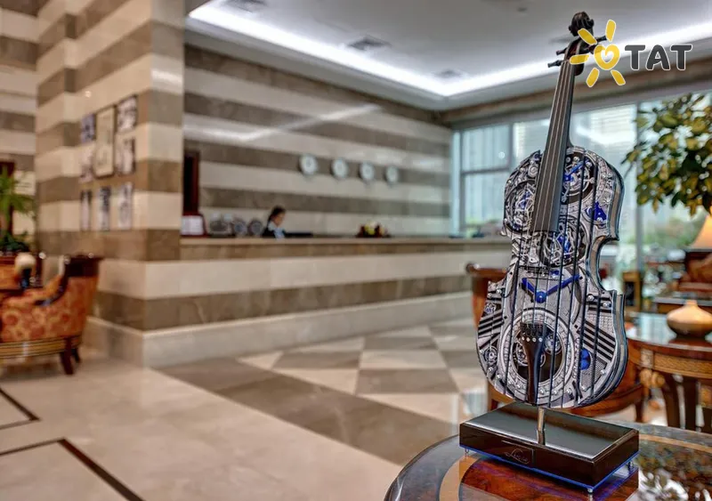 Фото отеля Marina Hotel Apartments 4* Dubaija AAE vestibils un interjers