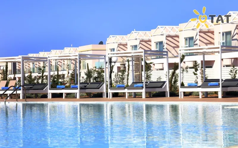 Фото отеля Sandy Villas 5* о. Корфу Греция экстерьер и бассейны