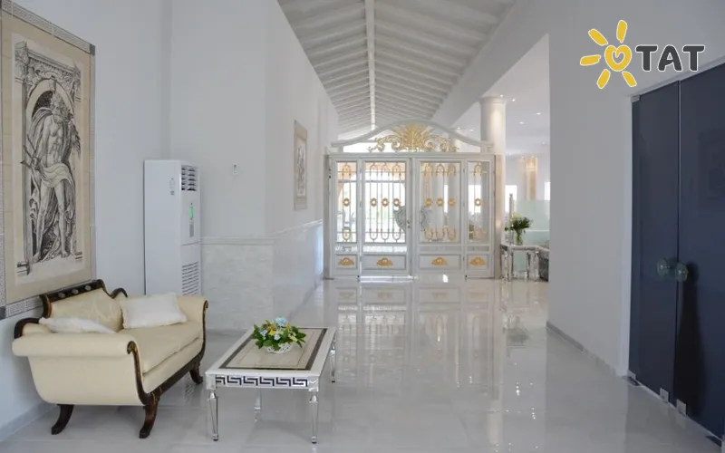 Фото отеля Sandy Villas 5* о. Корфу Греция лобби и интерьер