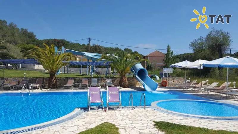 Фото отеля Nychterida Pension 3* о. Корфу Греция аквапарк, горки