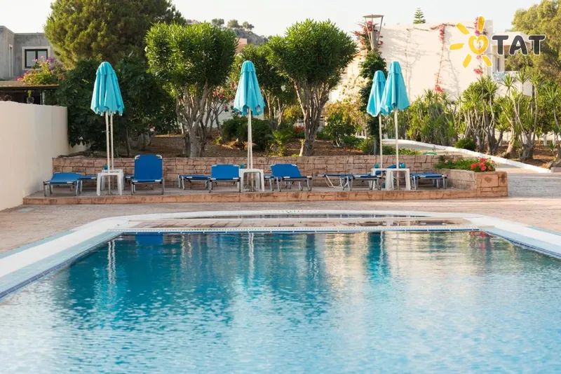 Фото отеля Amaryllis Beach Front Hotel 3* о. Родос Греция экстерьер и бассейны
