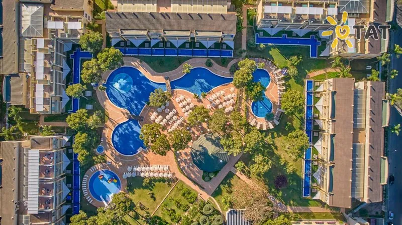 Фото отеля Zafiro Mallorca 4* о. Майорка Испания экстерьер и бассейны