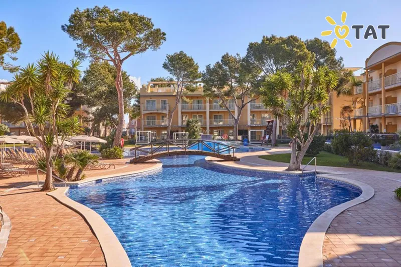 Фото отеля Zafiro Mallorca 4* о. Майорка Испания экстерьер и бассейны