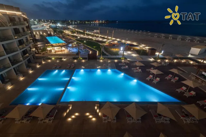 Фото отеля Palma Bay Rotana Resort 4* Эль-Аламейн Египет экстерьер и бассейны