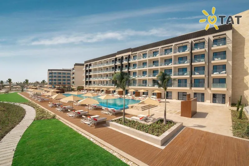 Фото отеля Palma Bay Rotana Resort 4* Эль-Аламейн Египет экстерьер и бассейны