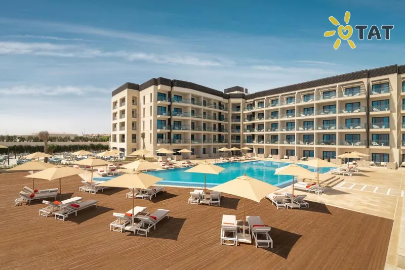 Фото отеля Palma Bay Rotana Resort 4* Эль-Аламейн Египет экстерьер и бассейны