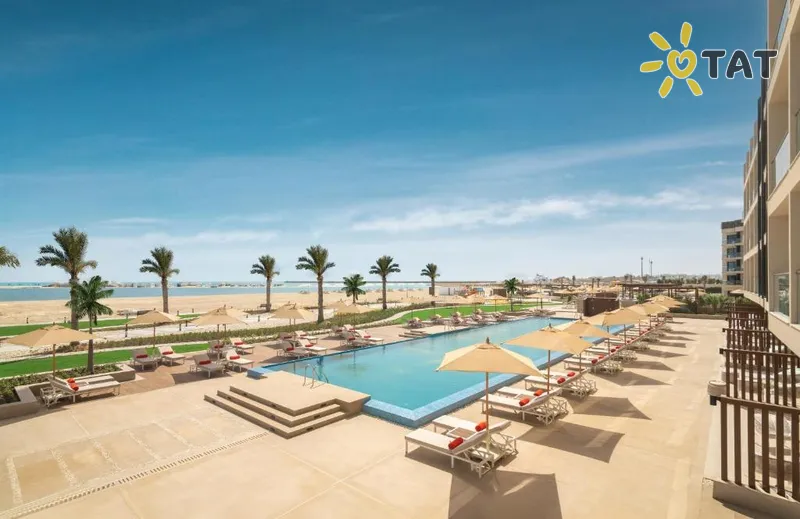 Фото отеля Palma Bay Rotana Resort 4* Эль-Аламейн Египет экстерьер и бассейны