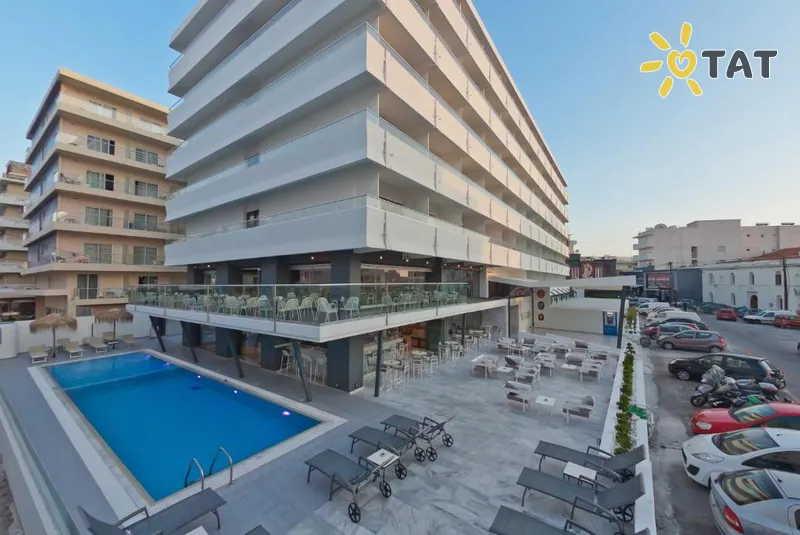 Фото отеля Mercure Rhodes Alexia Hotel & Spa 4* о. Родос Греция экстерьер и бассейны
