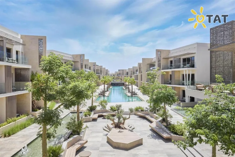 Фото отеля DoubleTree by Hilton Mangroovy El Gouna Resort 4* Эль-Гуна Египет экстерьер и бассейны