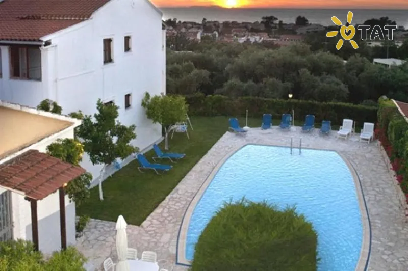 Фото отеля Irene Apartments 2* о. Корфу Греция экстерьер и бассейны