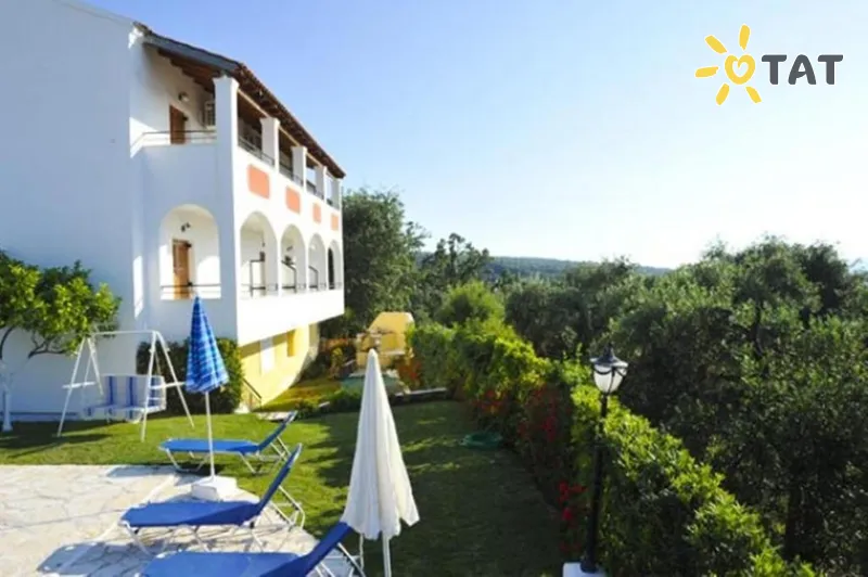 Фото отеля Irene Apartments 2* о. Корфу Греция экстерьер и бассейны
