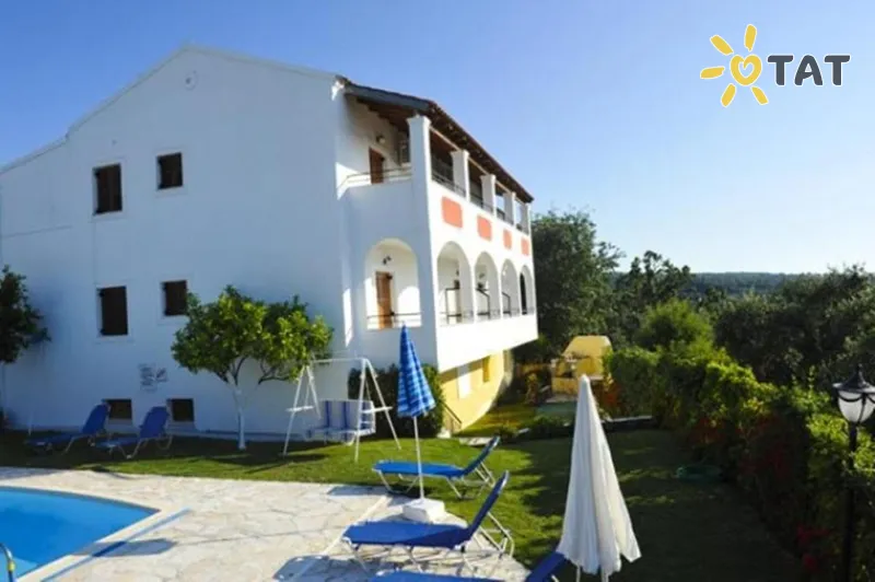 Фото отеля Irene Apartments 2* о. Корфу Греция экстерьер и бассейны