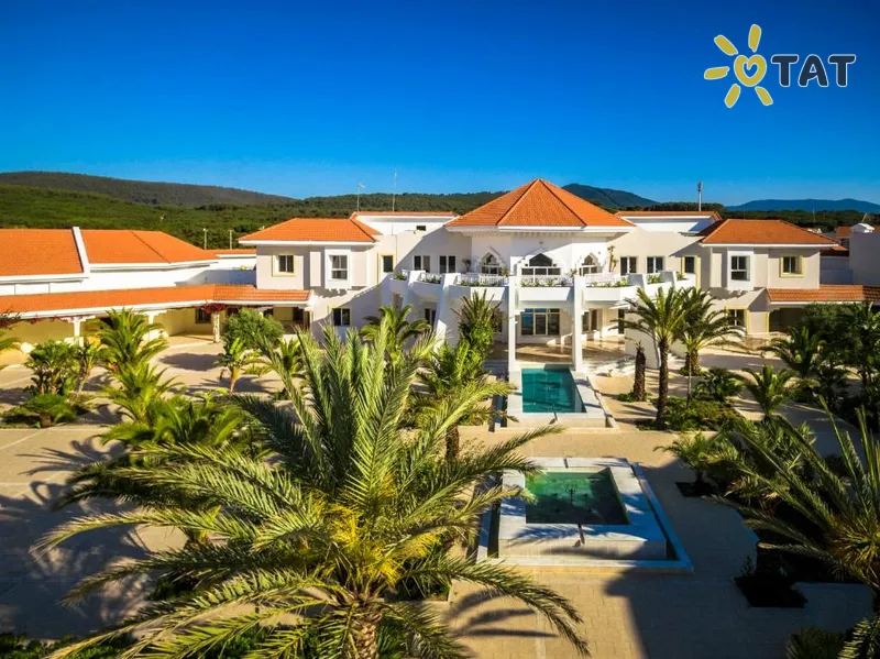 Фото отеля Thabraca Thalasso & Diving 4* Табарка Тунис экстерьер и бассейны