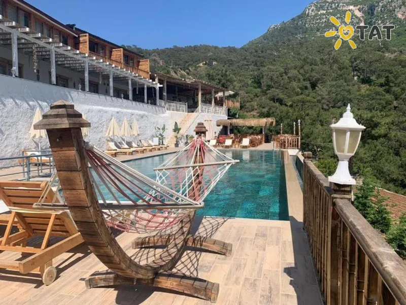 Фото отеля Oludeniz Manzara Hotel 3* Фетхие Турция экстерьер и бассейны