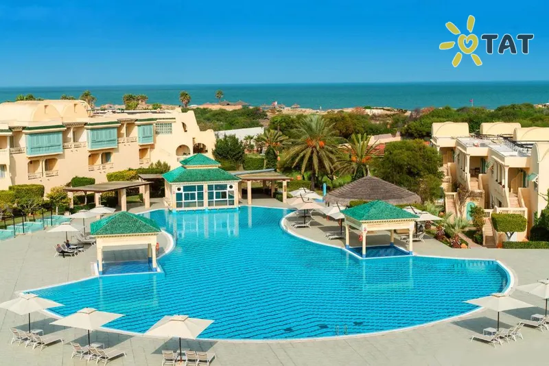Фото отеля Carthage Thalasso Resort 5* Гаммарт Тунис экстерьер и бассейны