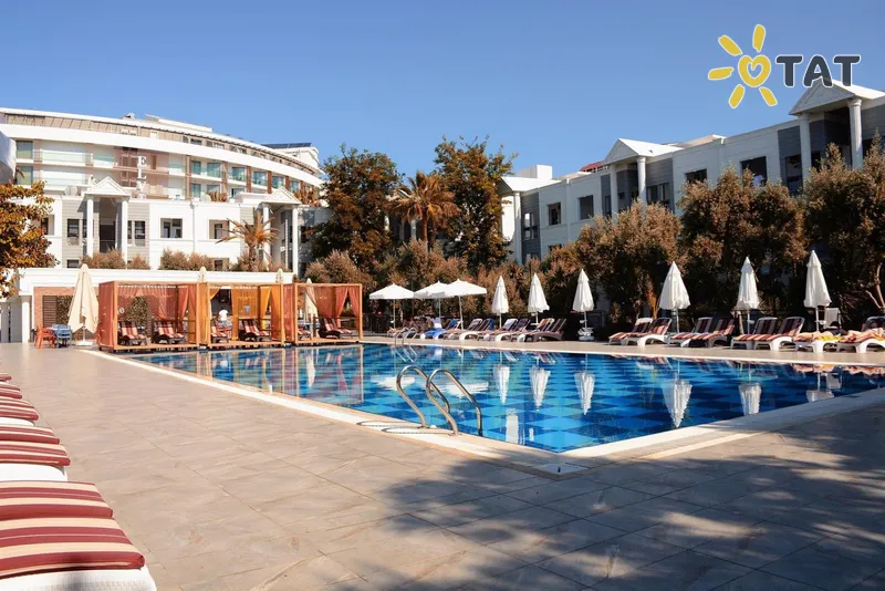 Фото отеля Club Sea Time 4* Alanija Turkija išorė ir baseinai