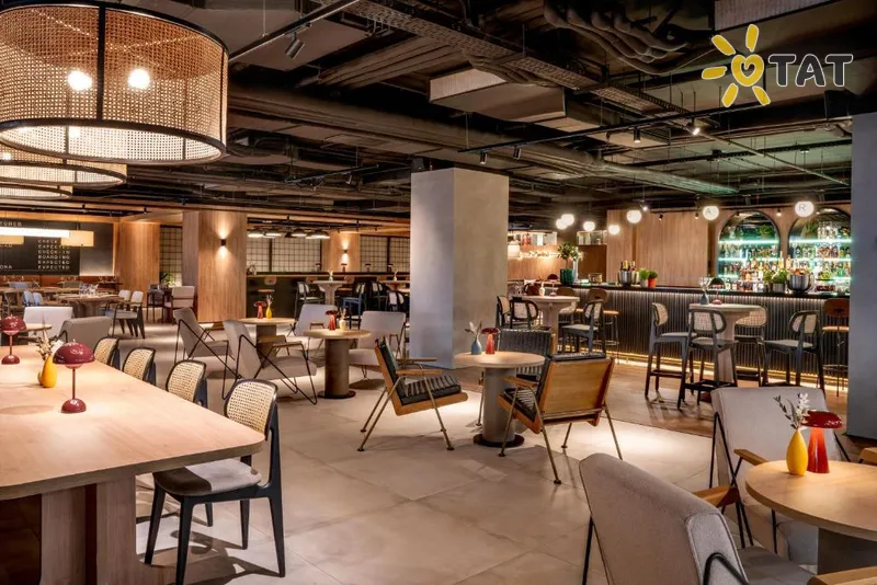 Фото отеля Innside Madrid Valdebebas 4* Мадрид Испания бары и рестораны