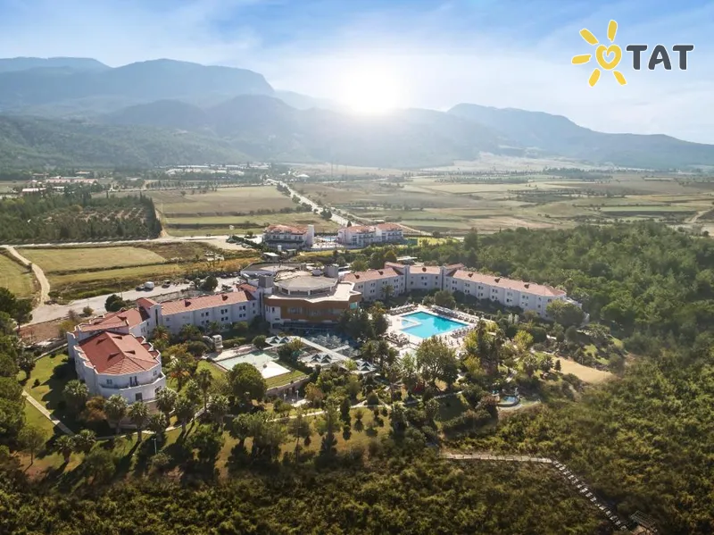 Фото отеля Richmond Pamukkale Thermal 5* Памуккале Турция экстерьер и бассейны