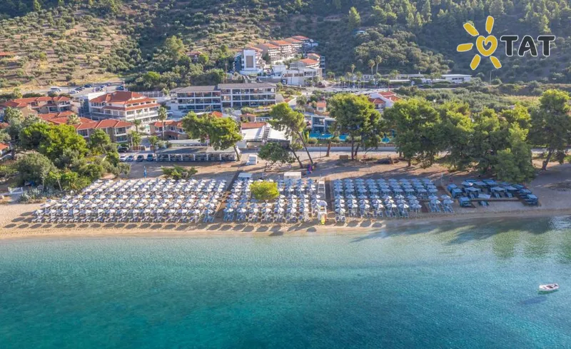 Фото отеля Lagomandra Hotel & Spa 4* Halkidiki — Sitonija Grieķija pludmale