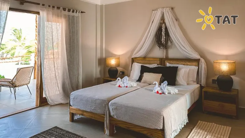 Фото отеля Kaskazi Hotel Zanzibar 4* Jambiani Tanzānija cipariem