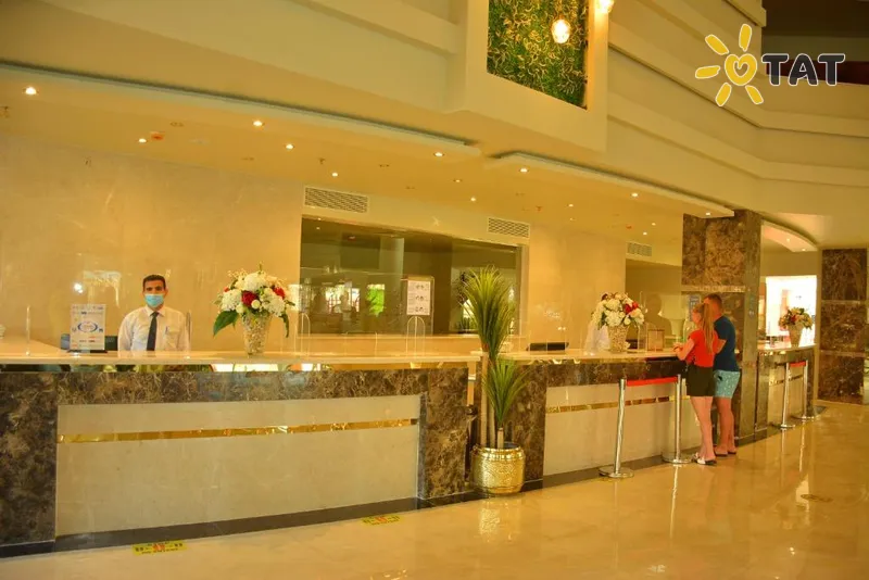 Фото отеля Aladdin Beach Resort 4* Хургада Египет лобби и интерьер