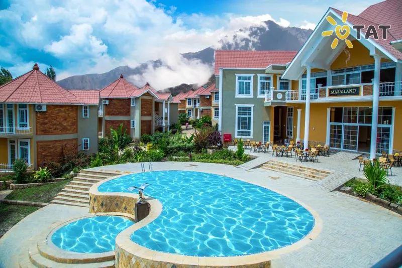 Фото отеля Masailand Safari & Lodge 3* Аруша Танзания экстерьер и бассейны