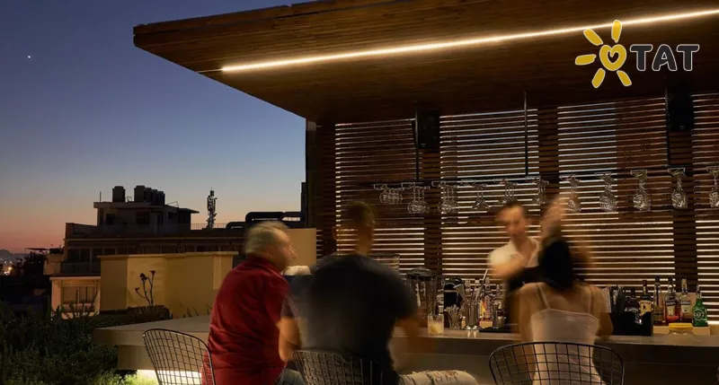 Фото отеля Athens Mansion Luxury Suites 4* Atēnas Grieķija bāri un restorāni
