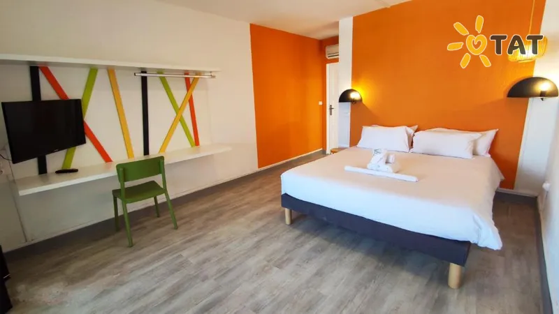 Фото отеля les Aigrettes Hotel 2* apie. Reinjona Prancūzija numeriai