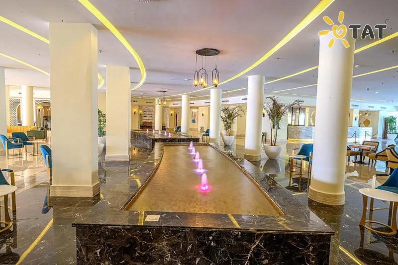 Фото отеля Amwaj Beach Club Abu Soma 4* Somos įlanka Egiptas fojė ir interjeras