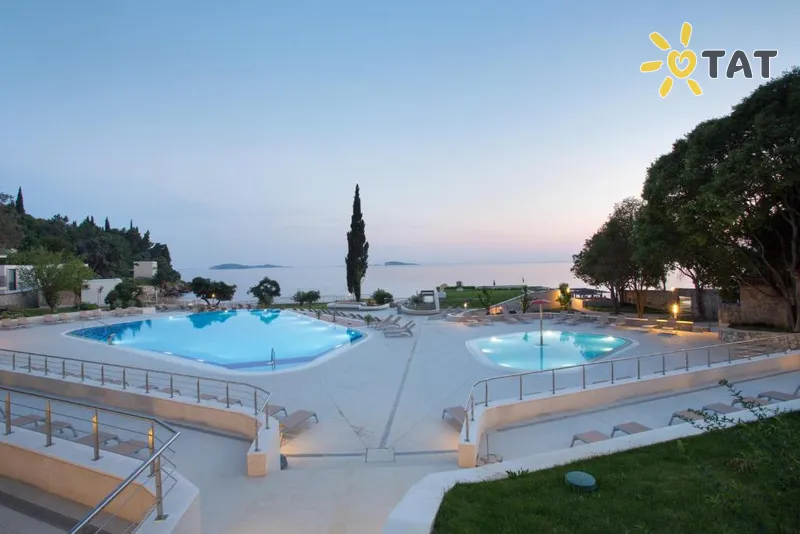 Фото отеля Mlini Hotel 4* Mlini Horvātija ārpuse un baseini
