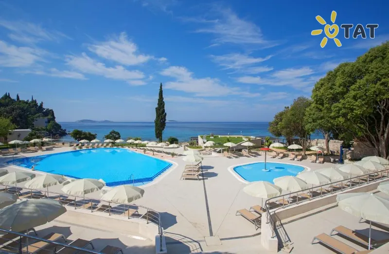 Фото отеля Mlini Hotel 4* Mlini Horvātija ārpuse un baseini