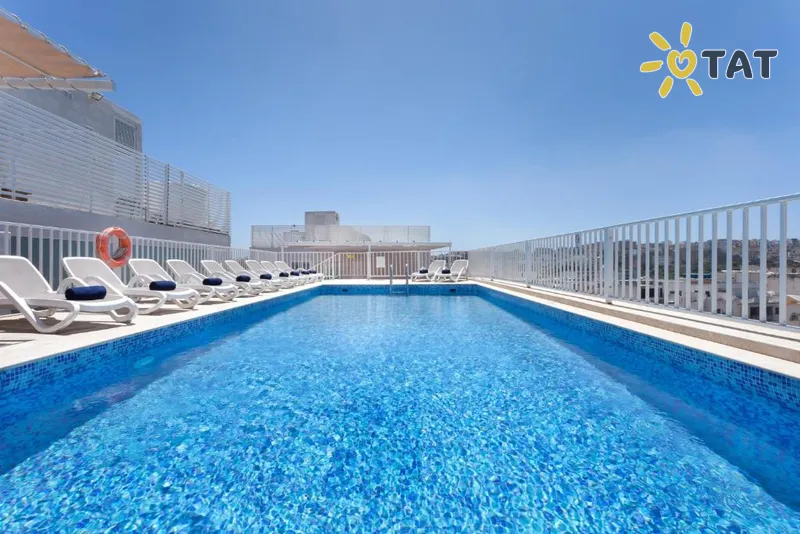 Фото отеля Argento Hotel 4* Сан Джулианс Мальта экстерьер и бассейны