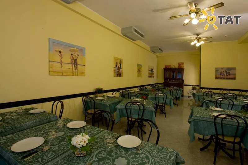 Фото отеля Andrea's Hotel 3* Rimini Itālija bāri un restorāni