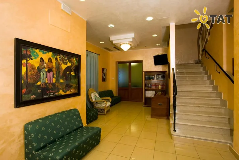 Фото отеля Andrea's Hotel 3* Rimini Itālija vestibils un interjers