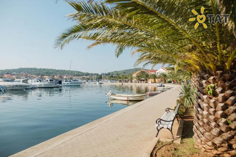 Фото отеля Zelena Punta 3* Zadaras Kroatija papludimys