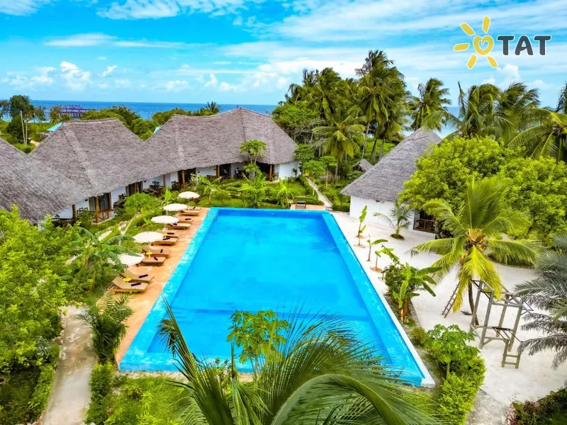 Фото отеля Bella Vista Resort Zanzibar 3* Кизимкази Танзания экстерьер и бассейны