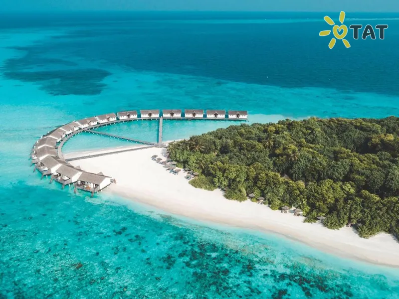Фото отеля NH Collection Maldives Reethi Resort 4* Bā atols Maldīvija ārpuse un baseini
