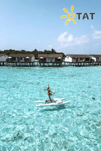 Фото отеля NH Collection Maldives Reethi Resort 4* Bā atols Maldīvija ārpuse un baseini