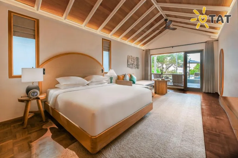 Фото отеля NH Collection Maldives Reethi Resort 4* Bā atols Maldīvija cipariem
