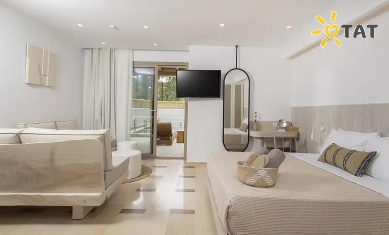 Фото отеля Nusa Suites & Villas 4* Halkidiki — Kasandra Grieķija cipariem